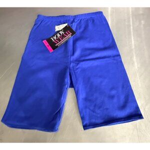 VTG 90s Body Wear Coordinates Bike Shorts Cobalt Blue NWT Medium Retro